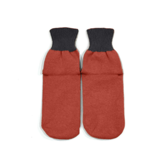 先丸靴下 オレンジ×ブラックの画像00